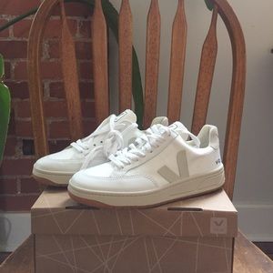 Veja V-12 B-mesh White Natural, NWB
